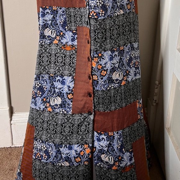 ASOS Women’s glamorous petite patchwork paisley maxi dress - Picture 2 of 4